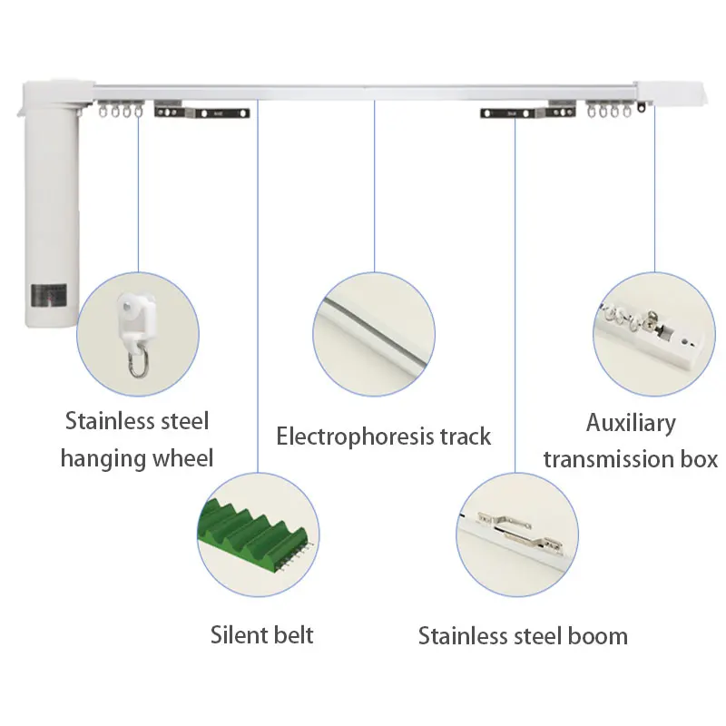 Aqara Smart Electric Curtain Track with C3 Motor Zigbee 3.0