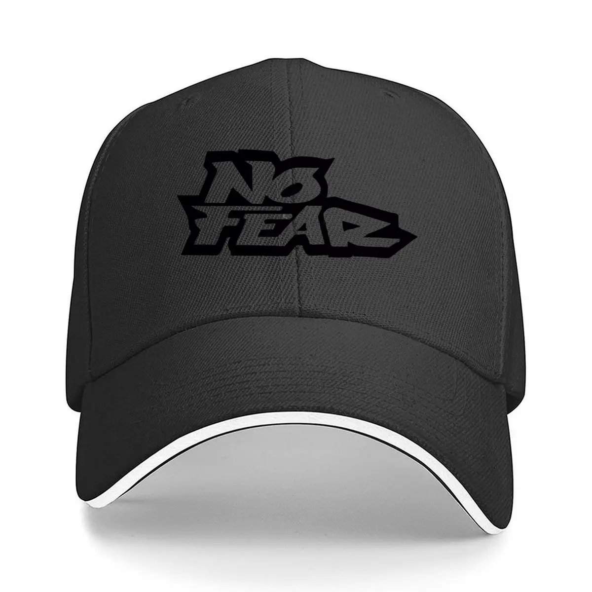 No Fear Bold, Lifestyle - Themed Art Sandwich Baseball Cap