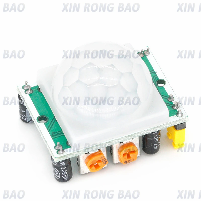 HC-SR501 IR Pyroelectric Infrared PIR Motion Sensor Detector Module Adjustable for Arduino Raspberry Pi with Case