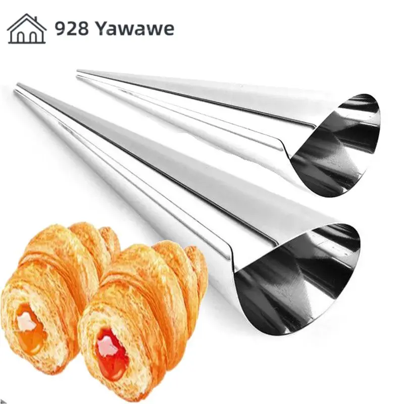 Mold Conical Tube 6 Innovative High Quality Exclusive Delicious Homemade Cakes And Breads Cream Corner Croissant Point Mold