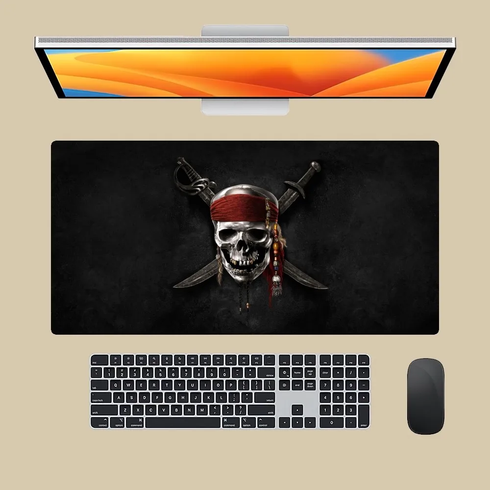 MINISO Disney Pirates of the Caribbean Movie Mousepad Mouse Pad Big Keyboard Desk Computer PC Mat Notbook Pad