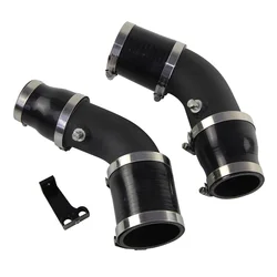 Cooling Pipe Hose Kit Turbo Charge Intake For BMW M5/M6 F10 F06 F12 F13 S63 V8 4.4L Turbocharged 2013-2018 Aluminum Performance