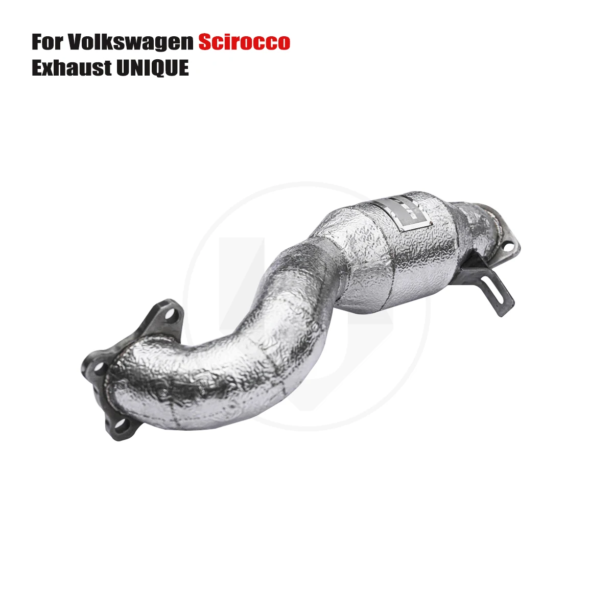 

UNIQUE For Volkswagen Scirocco 2.0 With insulator downpipe With cat/without cat exhaust pipe