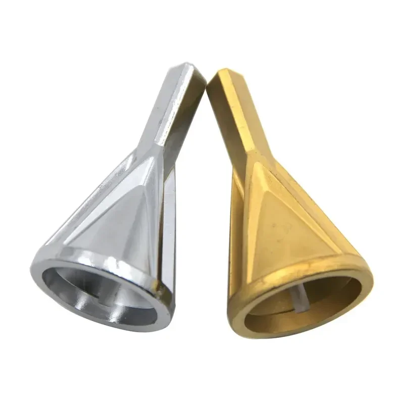 External Chamfer High-speed Steel Three-edged Triangular Handle Hexagonal Handle Three Colors Electric Drill Tool Accessories