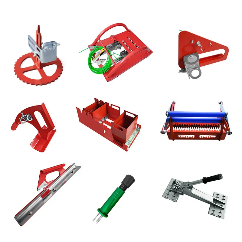 

Lawn laying mowing tools, lawn seam compactor playground construction turf tensioner