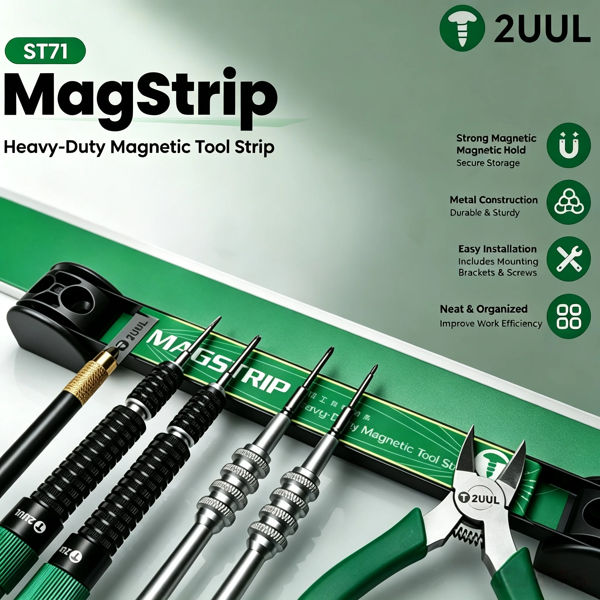 Workshop Tools Used - 2UUL ST71 heavy-duty magnetic rod tool