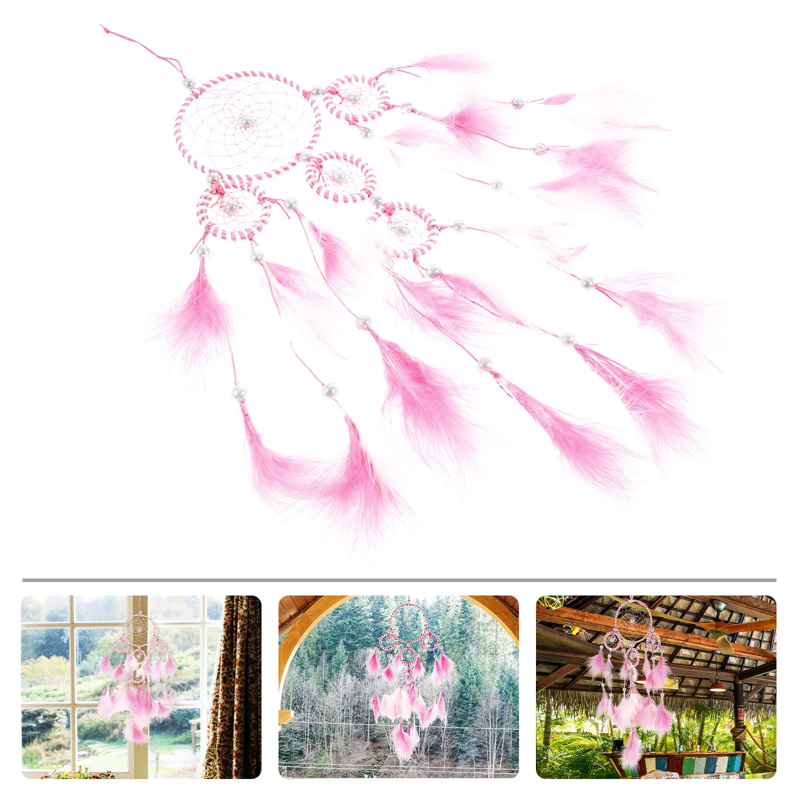 

Dream Catcher Wall Hanging Handmade Indoor Decor For Bedroom Room Decorations Girls Bohemian Wall Dream Catcher Pendant