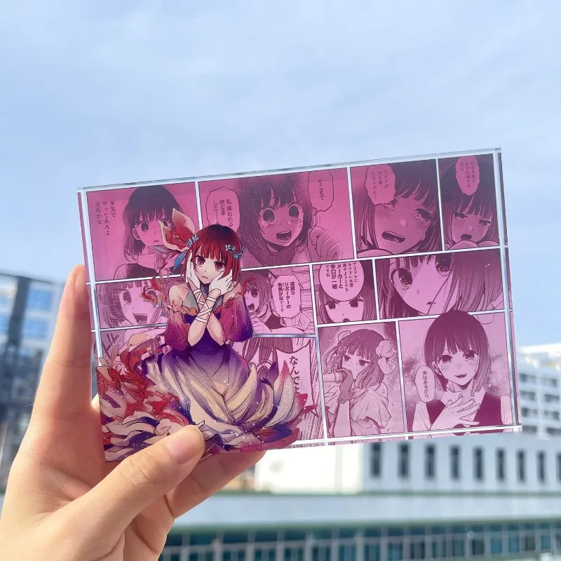 [OSHI NO KO] Acrylic Birthday Brick Arima Kana Hoshino Aquamarin Anime Peripherals Cute Living Room Bedroom Originality Ornament