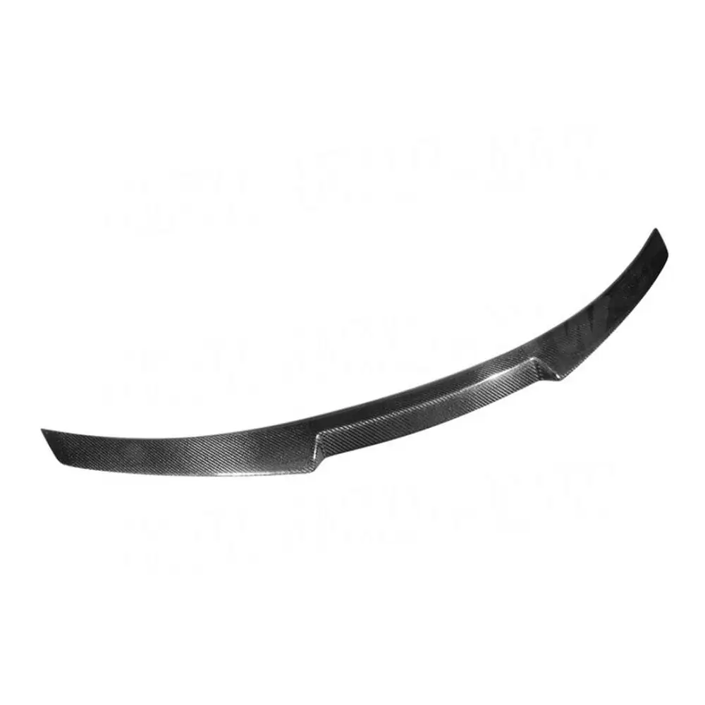 JCHEY Spoiler Posteriore per Audi A5 S5 Berlina Coupe Spoiler 2017 2018 2019 In fibra di Carbonio Boot Trim Adesivo Ali Spoiler