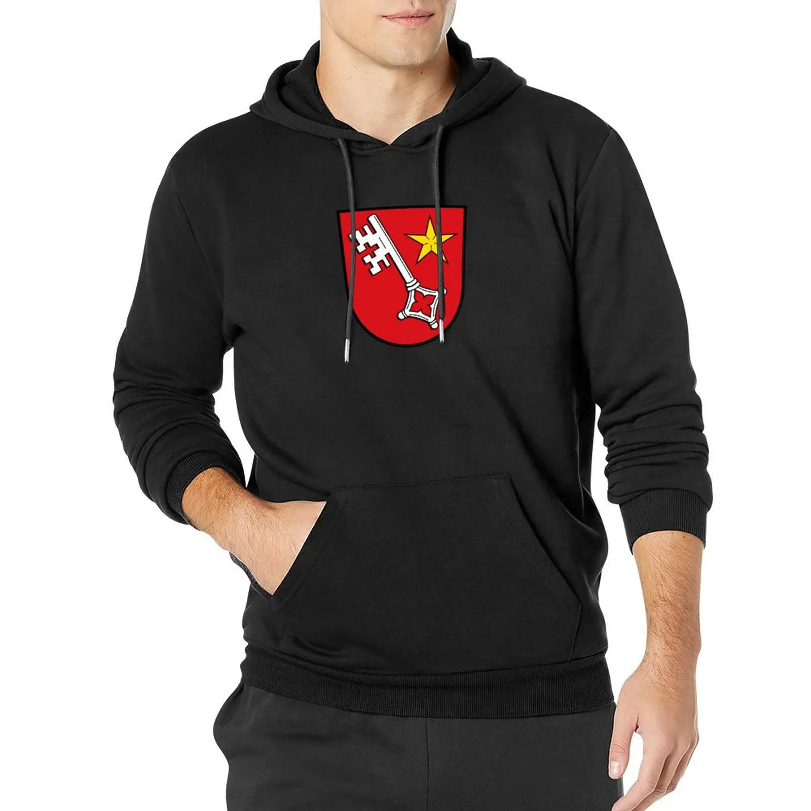 

Coat of Arms of Worms, Germany Pullover Hoodie autumn japanese style tracksuit