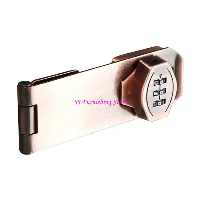 A9LB Antitheft Mật khẩu Khóa ngăn kéo 3Digit Khóa kết hợp Khóa Hasp Hasp