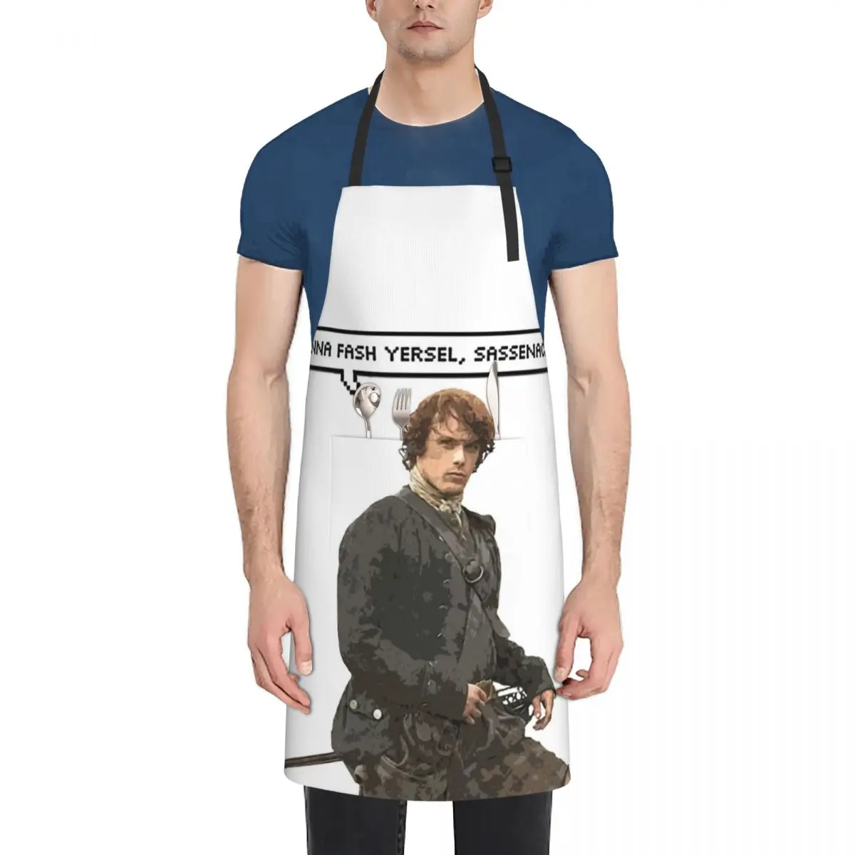 

Dinna fash yersel, Sassenach. Apron Kitchen Special Accessories Kitchen Front Apron