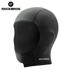 ROCKBROS-mascarilla de seda de hielo para motocicleta, máscara transpirable que absorbe el sudor, protección solar, pasamontañas, bufanda a prueba de polvo para ciclismo