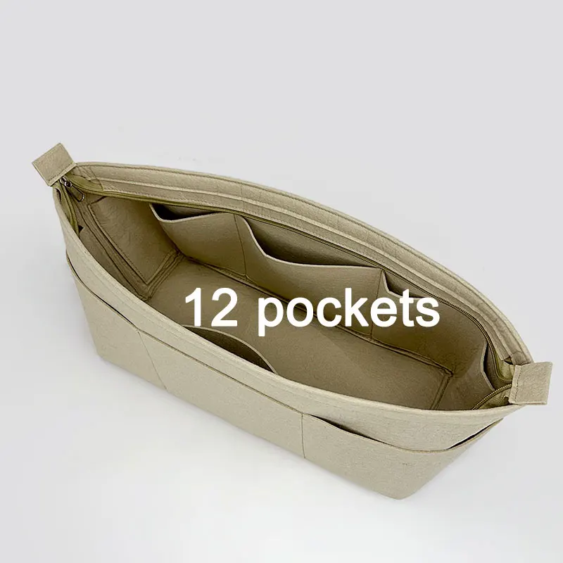 Bag Organizer Insert For Daily Battle 27 35 41 Tote Bag Support Bag Insert Storage Felt Interlayer Bag Transform Accessories
