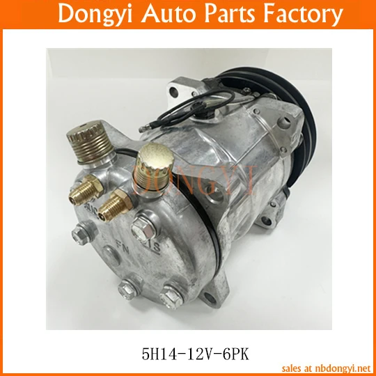 AC Compressor 5H14-12V-6PK 5H14 6PK 12V FOR 508