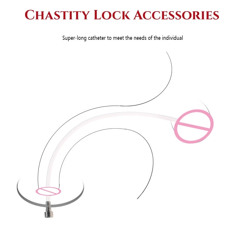 2025 New Long Silicone Tubes Chastity Cage Accessories Sex Toys Male Urethral Stimulators Adult Sex Toys 18+ Бдсматрибутика
