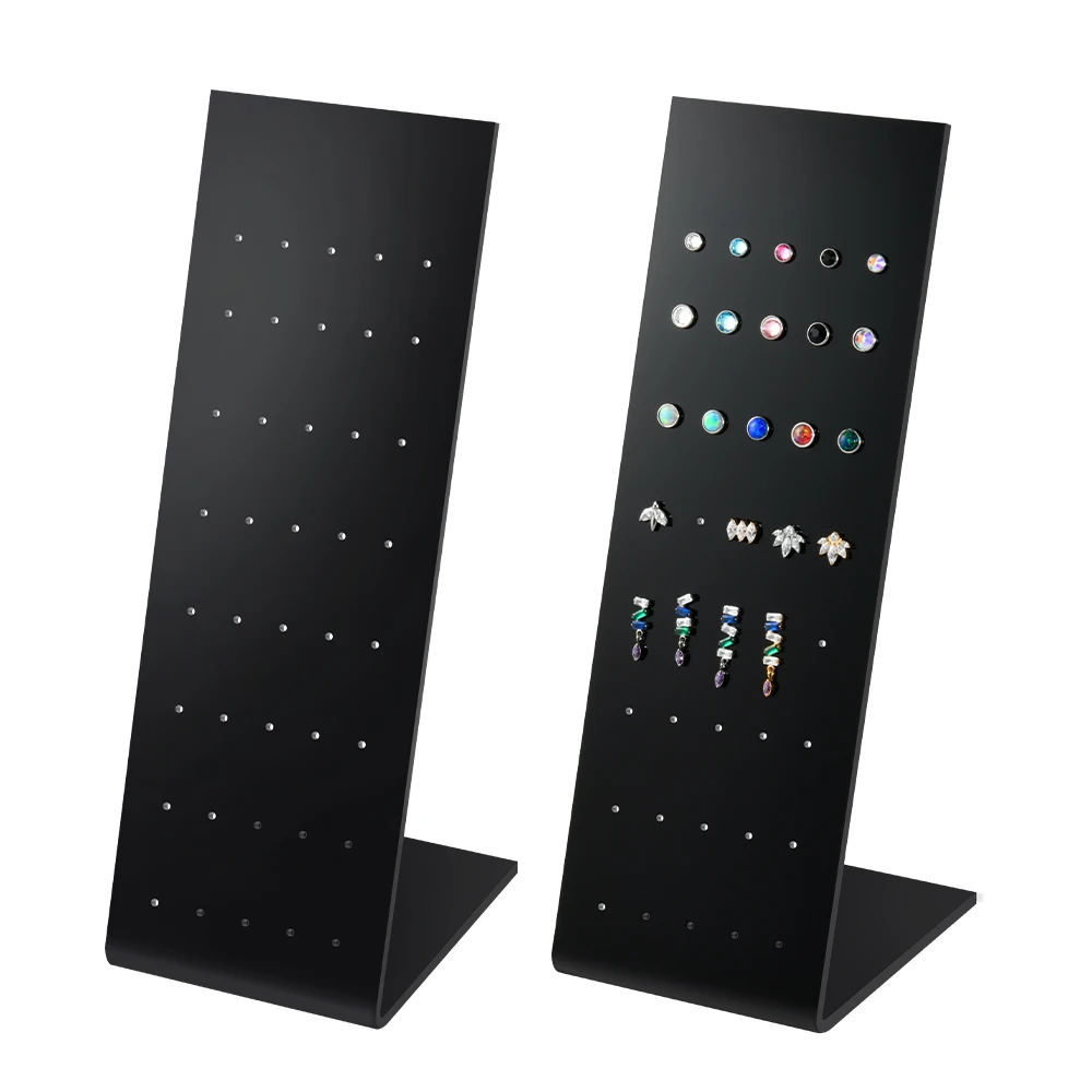 

Earrings Jewelry Display Tray Organizer Holder Showing Board for Women Girls Ear Studs Storage Shop Display Home Decoration Prop