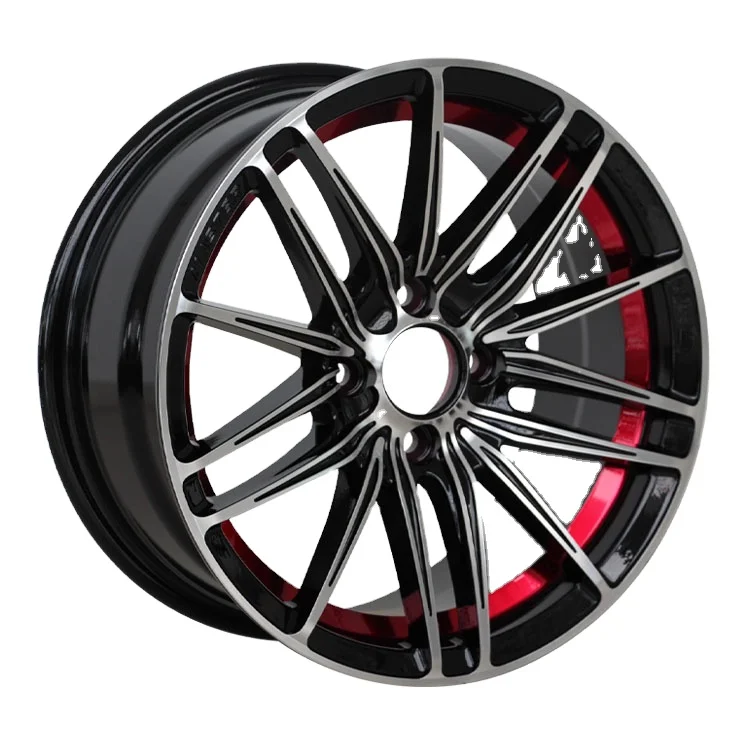 Top Quality Cost-Effective 15 17 20 Inch Size Red and Blue 4 5 6 8 Holes  Alloy Wheels Alloy Car Rim #M1167