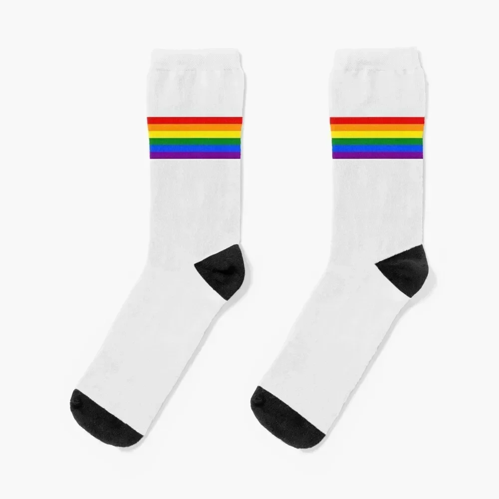 

Pride Stripe Socks retro compression christmas stocking Stockings compression Boy Child Socks Women's