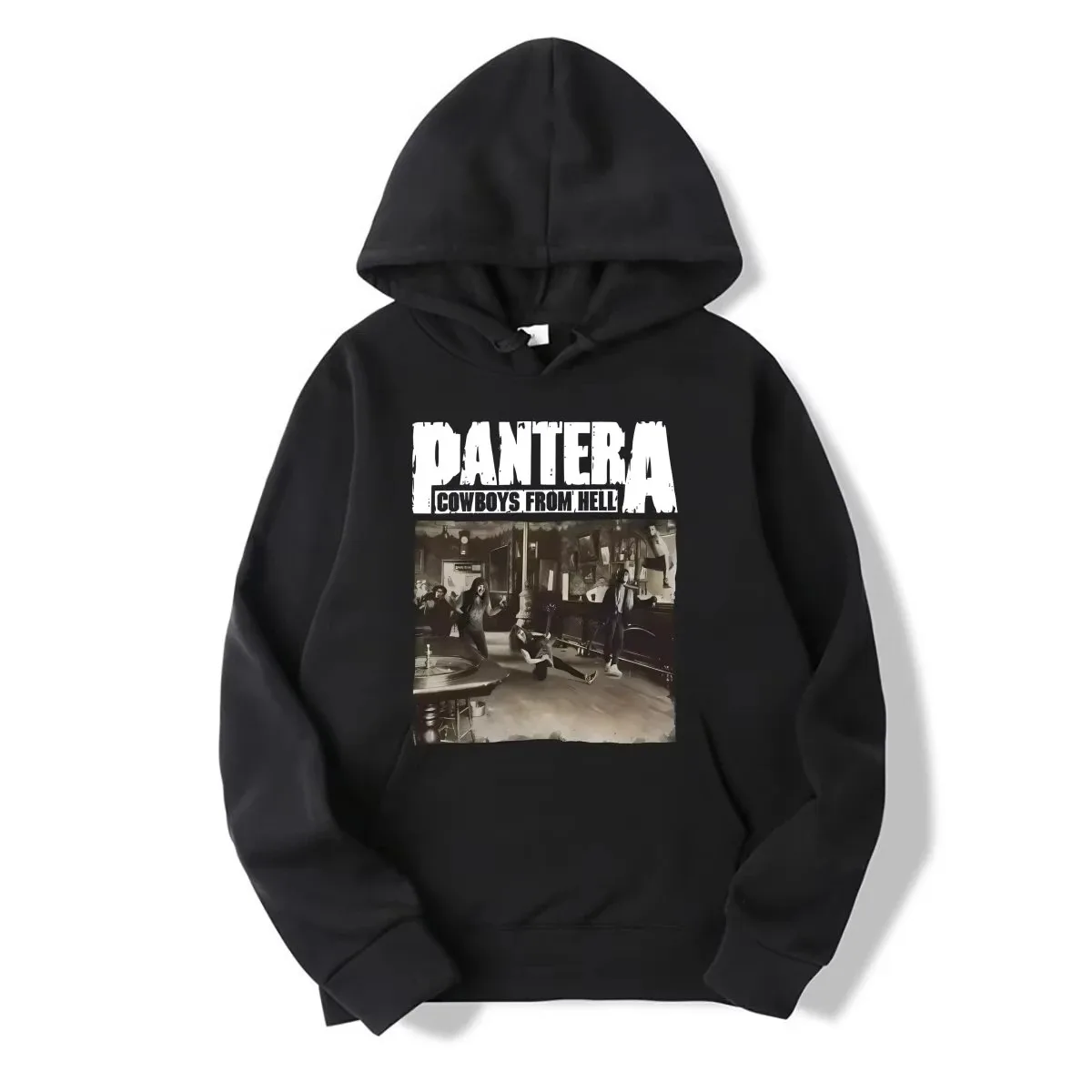 2026 Winter Pantera Band Cowboys From Hell Grafik-Hoodie Unisex Herren Damen Sweatshirt Vintage Langarm Fan-Geschenk Streetwear – Detail 27