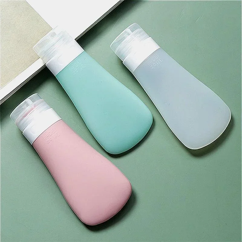 1PC Empty Silicone Travel Packing Bottle Cosmetic Bottling for Lotion Shampoo Bath Container