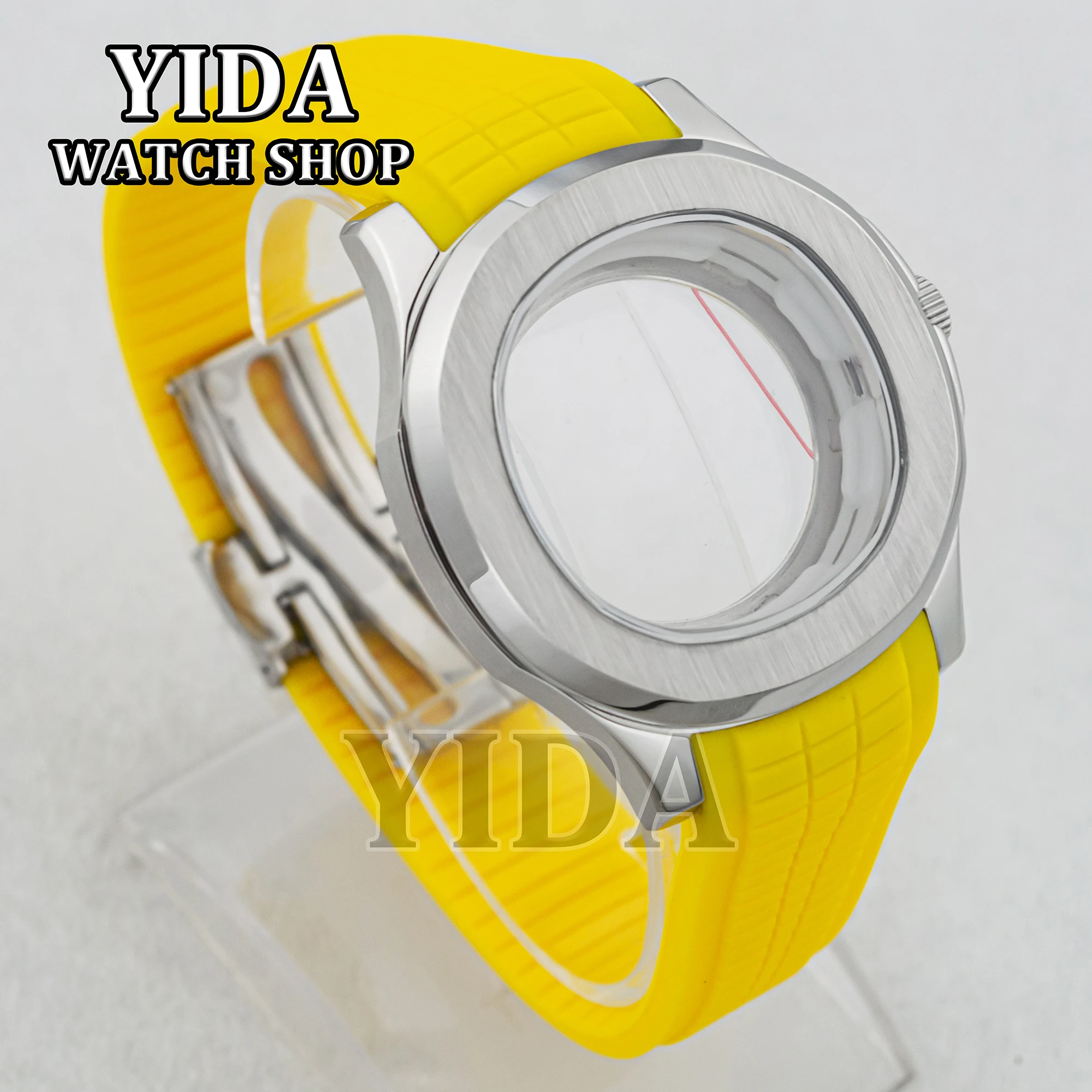 per-aquanaut-nautilus-42mm-cassa-con-movimento-nh35-cinturino-in-gomma-vetro-zaffiro-resistenza-all'acqua-10atm-componenti-per-orologi-compatibile-con-movimenti-nh35-e-nh36