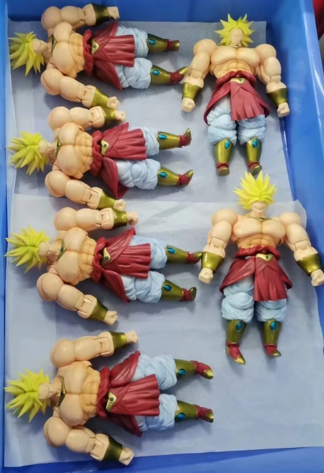 Nuevo Demoniacal Fit legendario Berserker Dragon Ball Broly figuras de acción estatuilla Gk estatua juguetes de modelos coleccionables regalos para niños