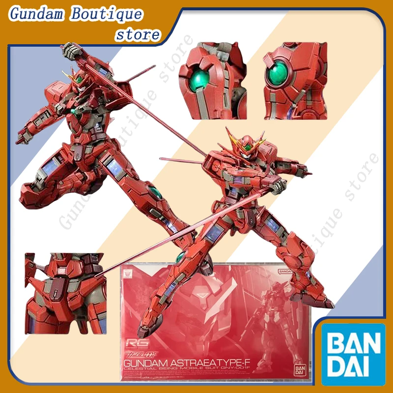 

Bandai Genuine RG 1/144 GNY-001F Gundam Astraea Type-F Anime Action Figure Collectible Assembly Model Toy Ornament Gift Children