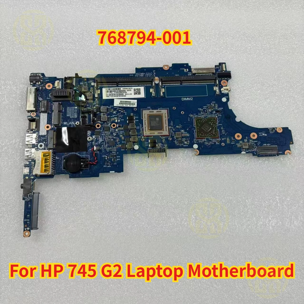 

768794-001 для ноутбука HP 745 G2, материнская плата 6050A2644501-MB-A02, основная плата с процессором A6 Pro-7050B, тест в порядке
