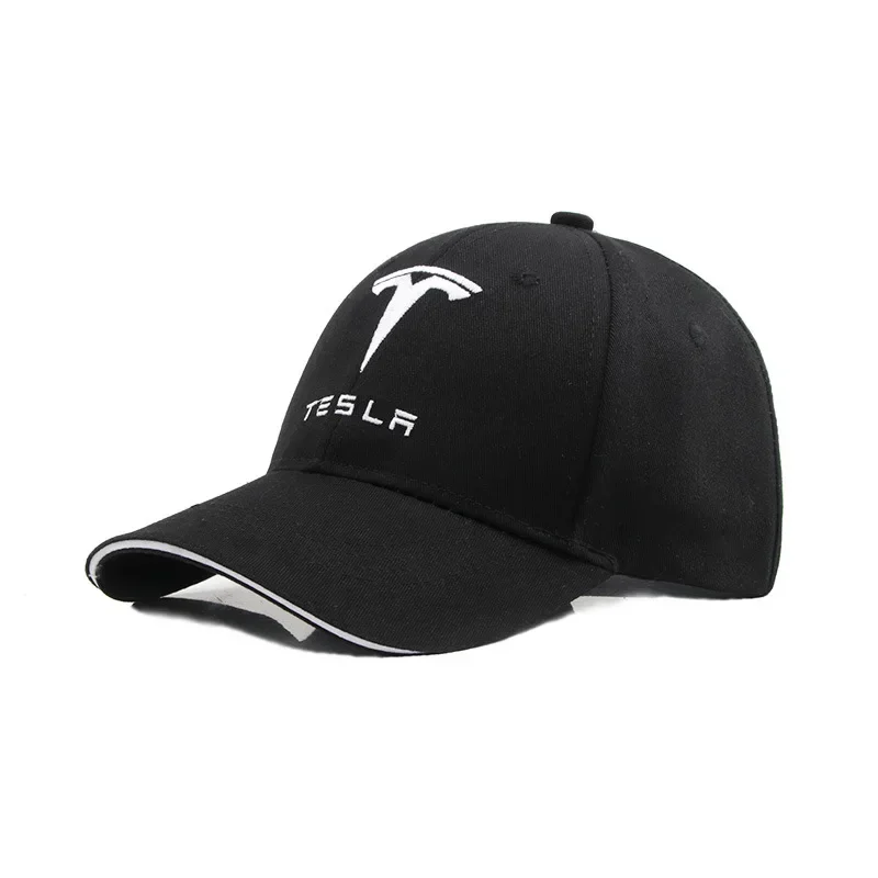 Four Seasons Casual for Tesla Baseball Caps Embroidery Men Women Racing Snapback Sun Hat Outdoor Sport Running Adjustable Gift