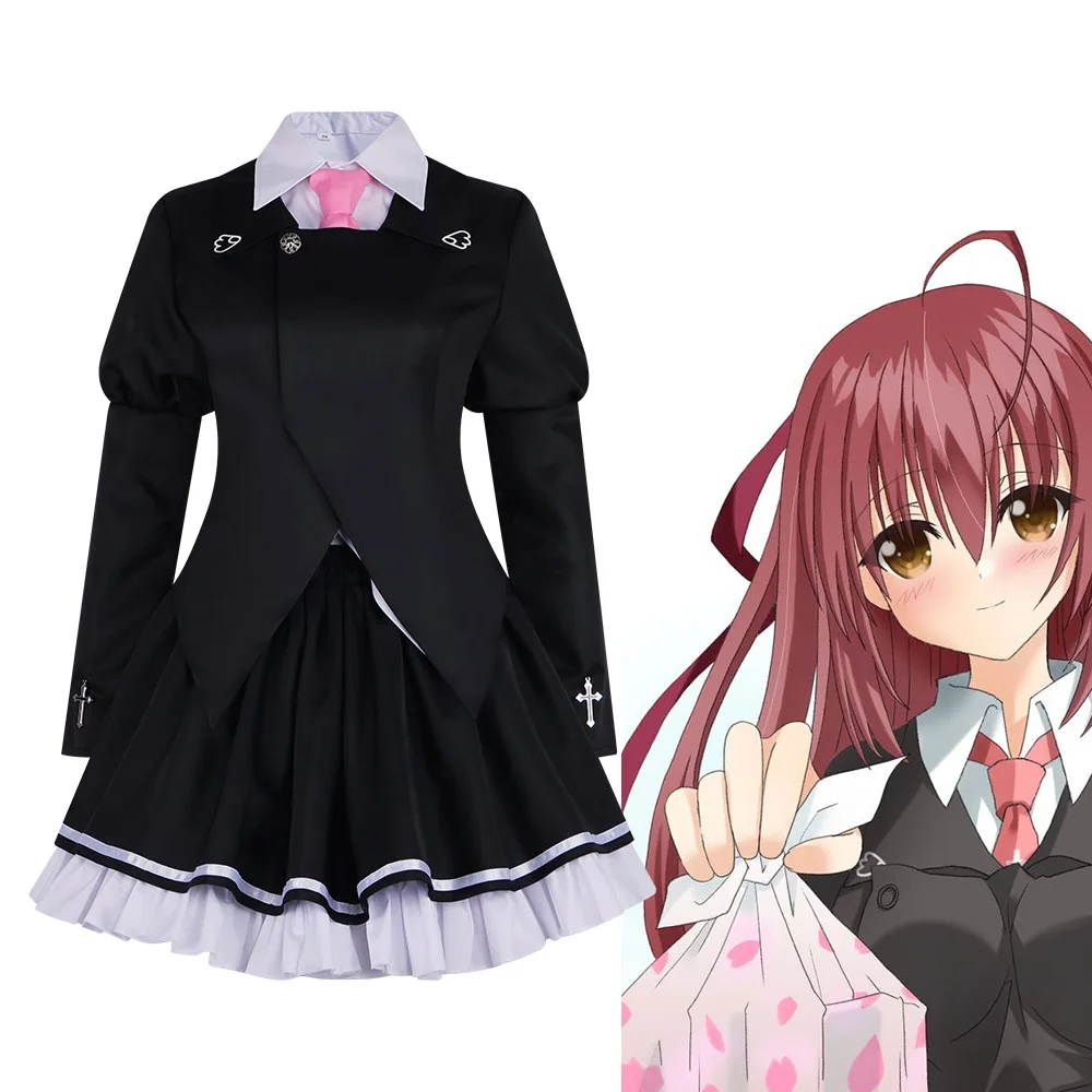 

Cherry Blossom Moment Cherry Blossom Poem Bow And Arrow School Uniform Cosplay Costume Anime Performance Costume Cosplay