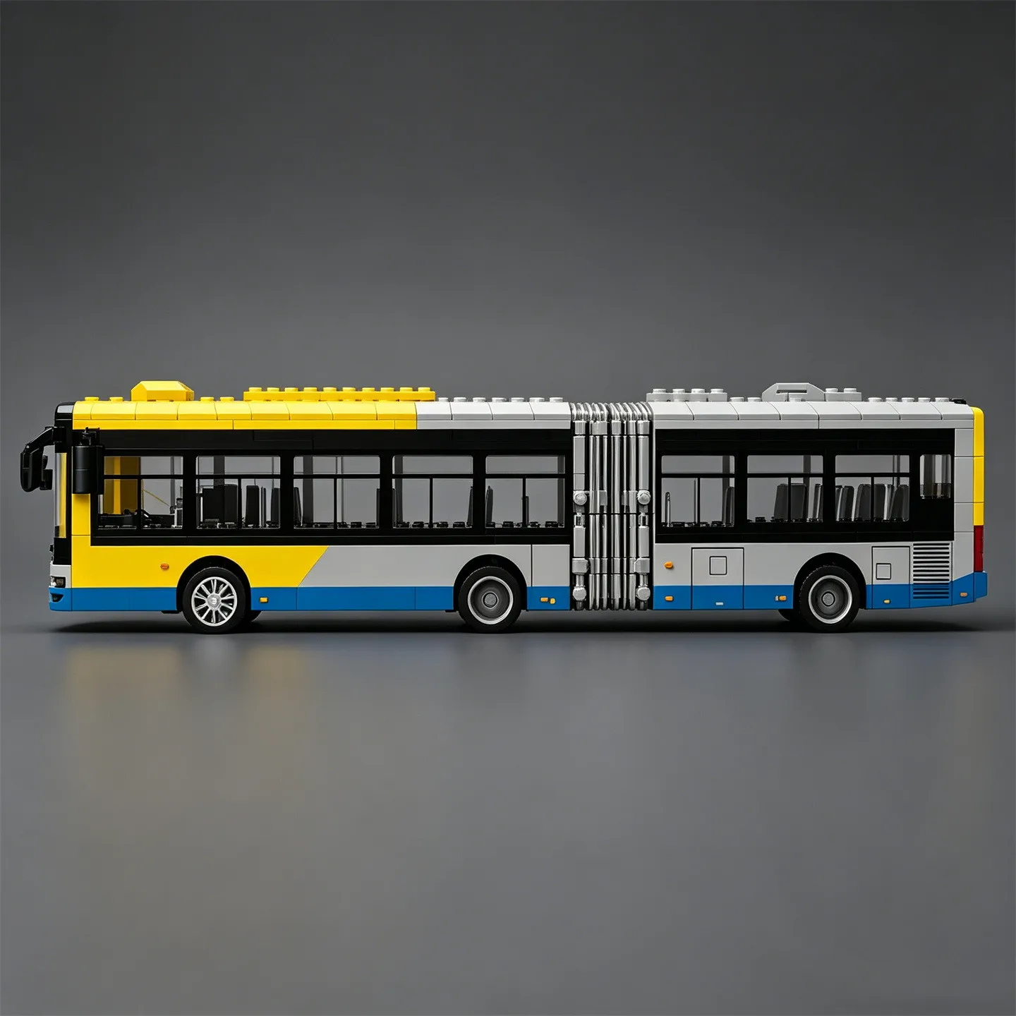 

MOC Figurine NEW model city car toy bus intercity double deck London bus jigsaw puzzle school bus public bus
