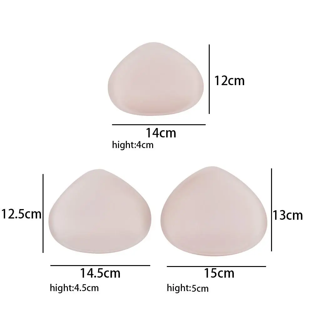 Bra Pads Triangle  Enhancer  Chest Cups  Inserts Chest  Sponge Pad Breast Bra