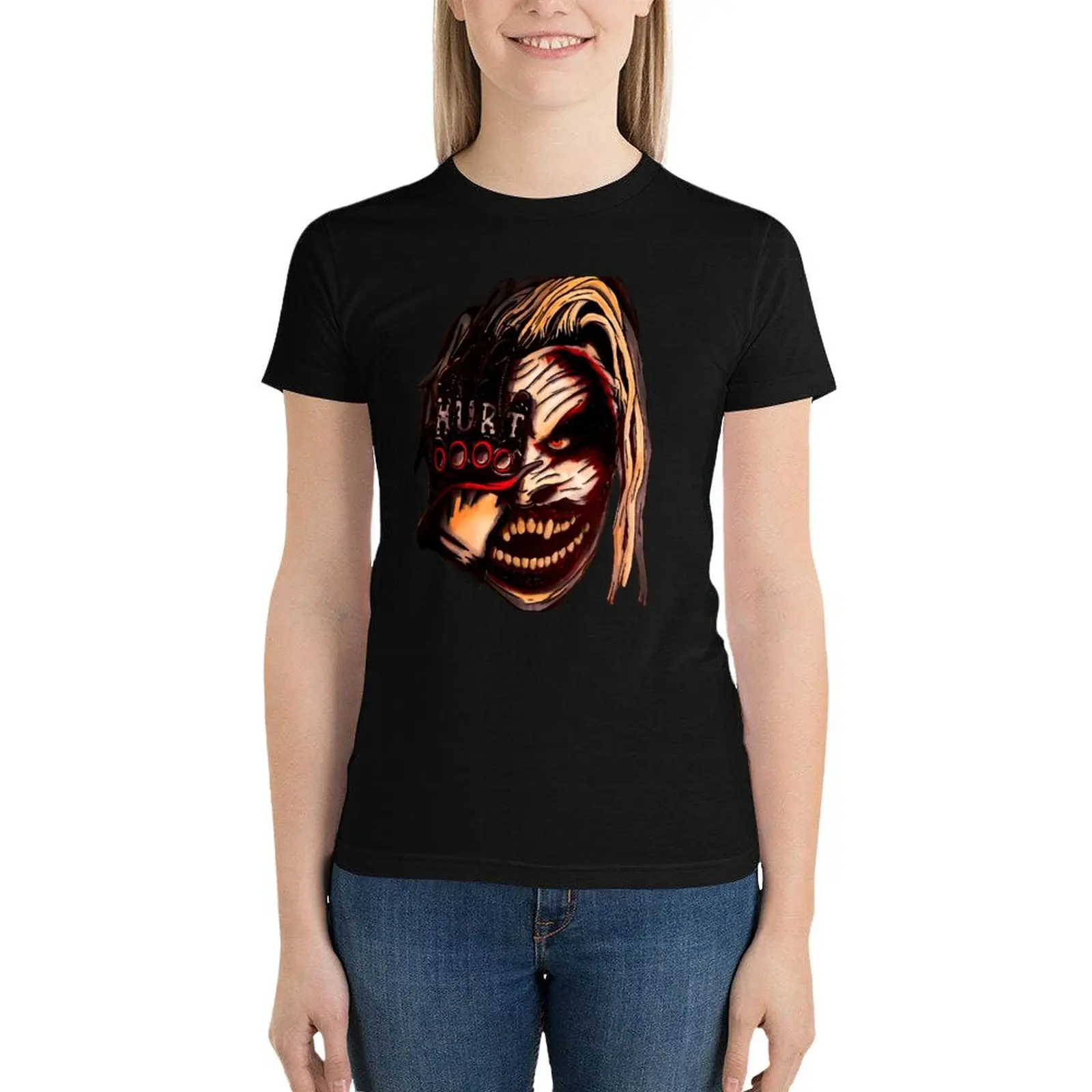 The Fiend - Let Me In T-Shirt plus size tops shirts graphic tees anime clothes hippie clothes t-shirts for Women graphic tees