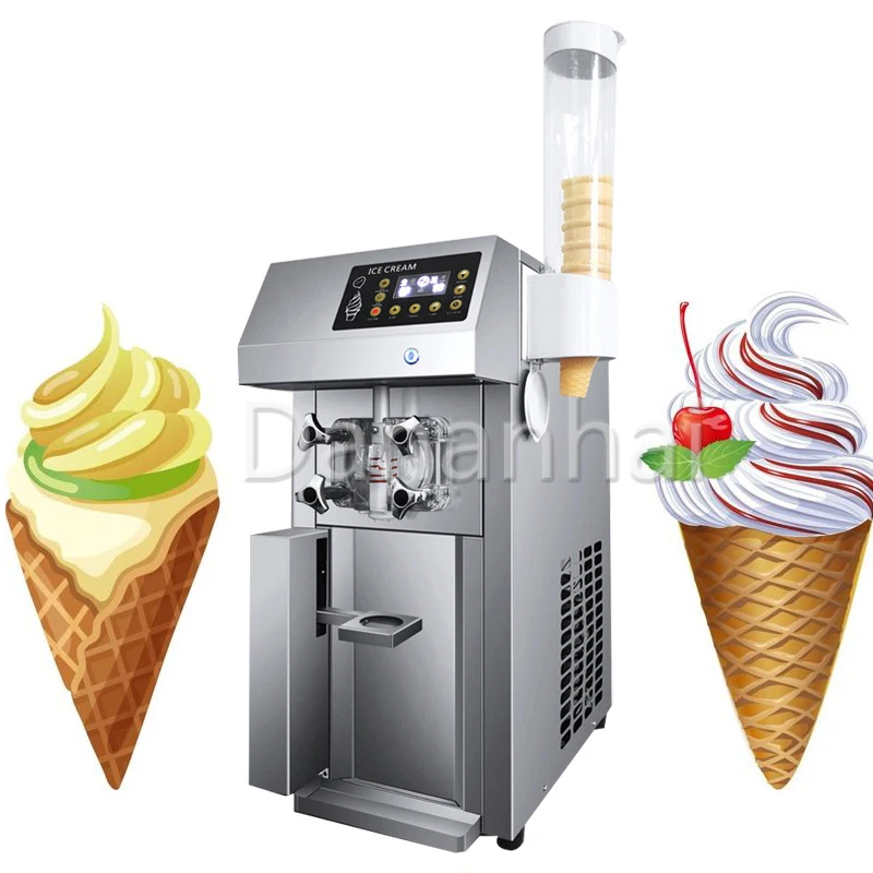 Small Commercial Ice Cream Multifunctional Fully Automatic Frozen Yogurt Machine