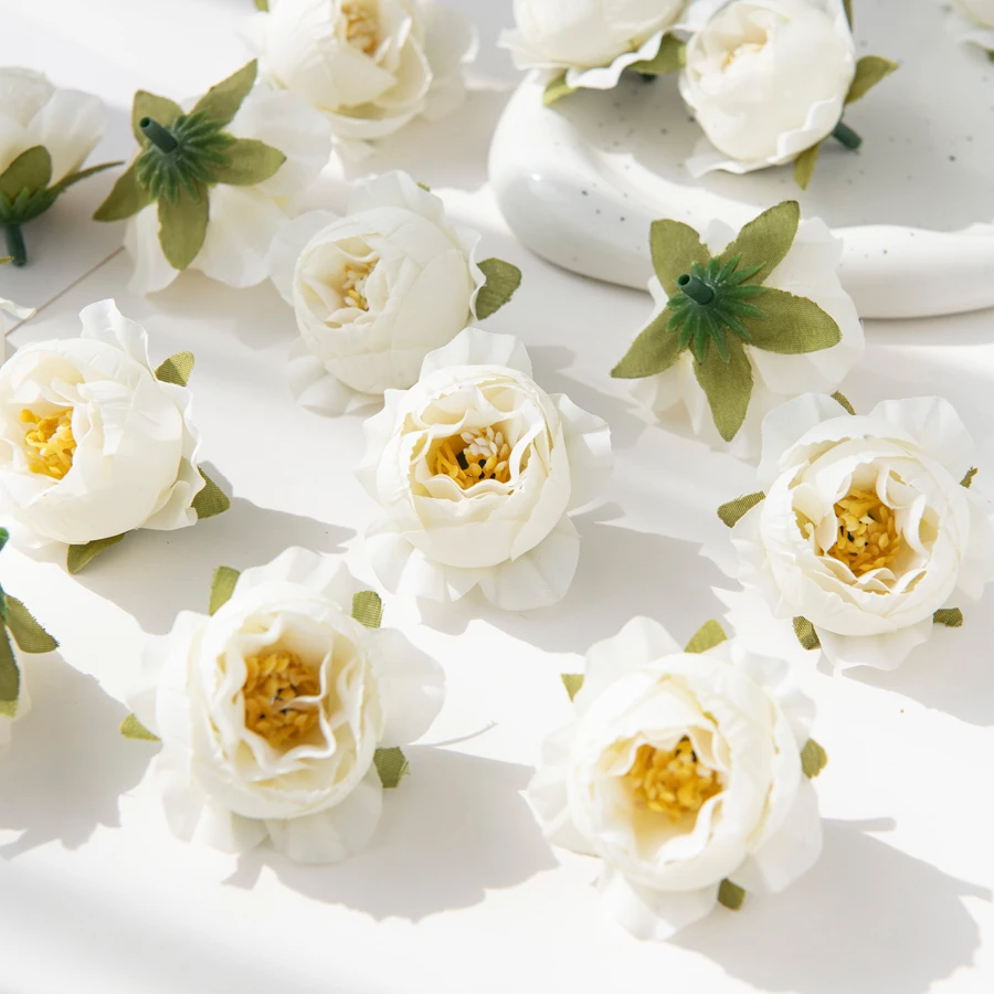 10/30 Stück Künstliche Blumen Seidenrosen Hochzeit Garten Festival Party Kranz Kopfschmuck DIY Geschenke Heimdekoration Vase Scrapbook Brautdekoration – Detail 20