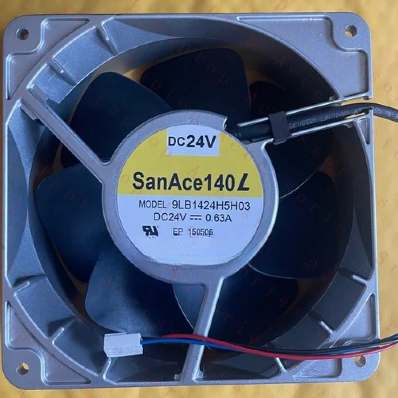 

Вентилятор высокотемпературный 24В 0.63А, 140 см, 1 шт., для San Ace 140L 9LB1424H5H03