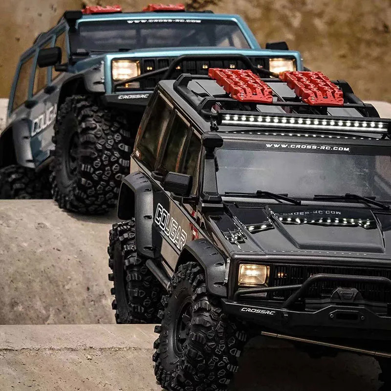 CROSSRC EMO X2 Lion Samochód zdalnie sterowany 1/8 Bezszczotkowy 4WD Samochód wspinaczkowy Blokada mechanizmu różnicowego o wysokiej i niskiej prędkości Model pojazdu terenowego