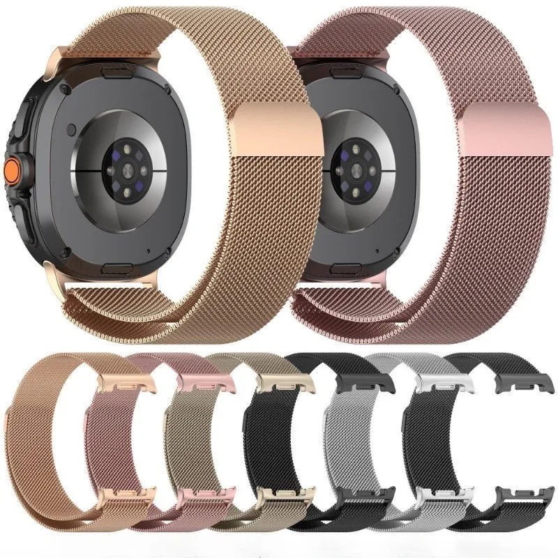 Milanese Strap for Samsung Galaxy Watch 8 40mm 44mm Classic 46mm Metal Statinless Steel Bracelet Watchband Women Men Watchbands