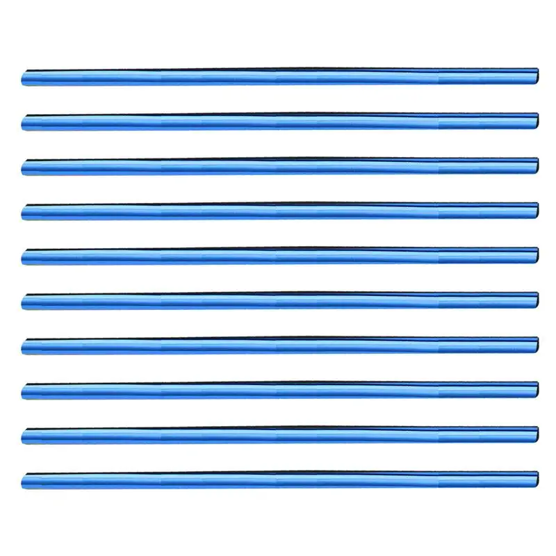 Car Auto Air Conditioner Vent Outlet Trim Strip 10X Car Air Vent Stickers PVC Air Vent Outlet Trim Car Air Conditioning Vent