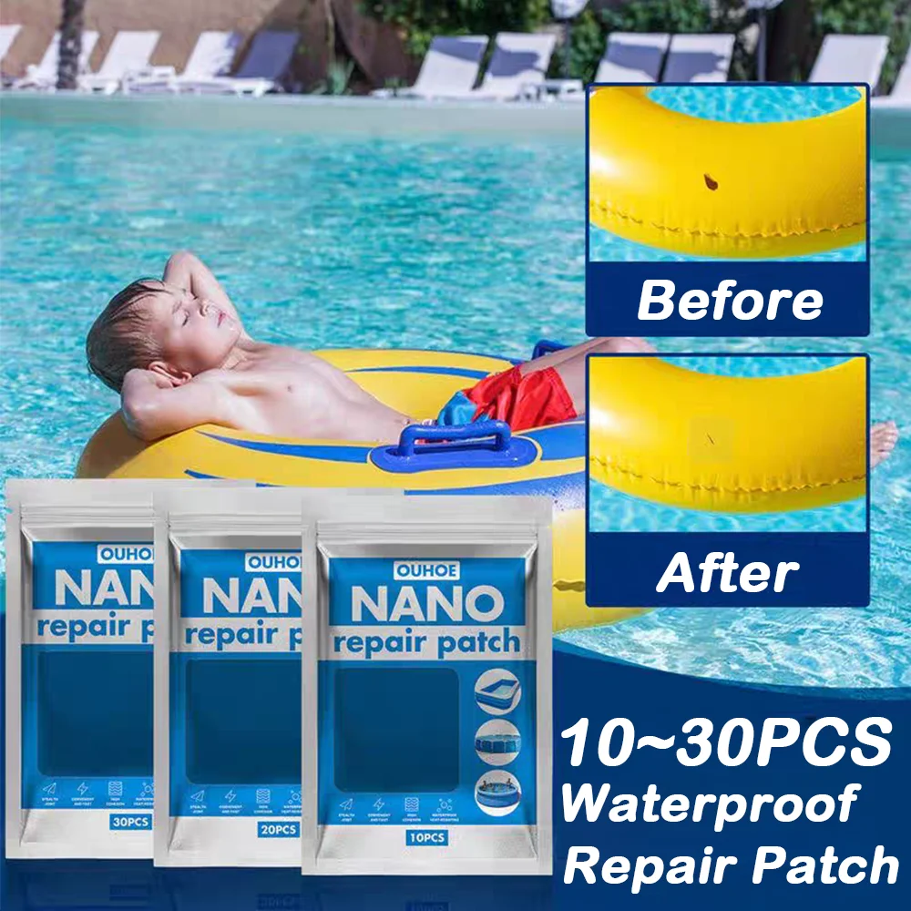 Swimming Ring Nano Repair Subsidy Swimming Pool Tent Waterproof Repair Adhesive for Inflatable Swimming Ring Repairing Tool