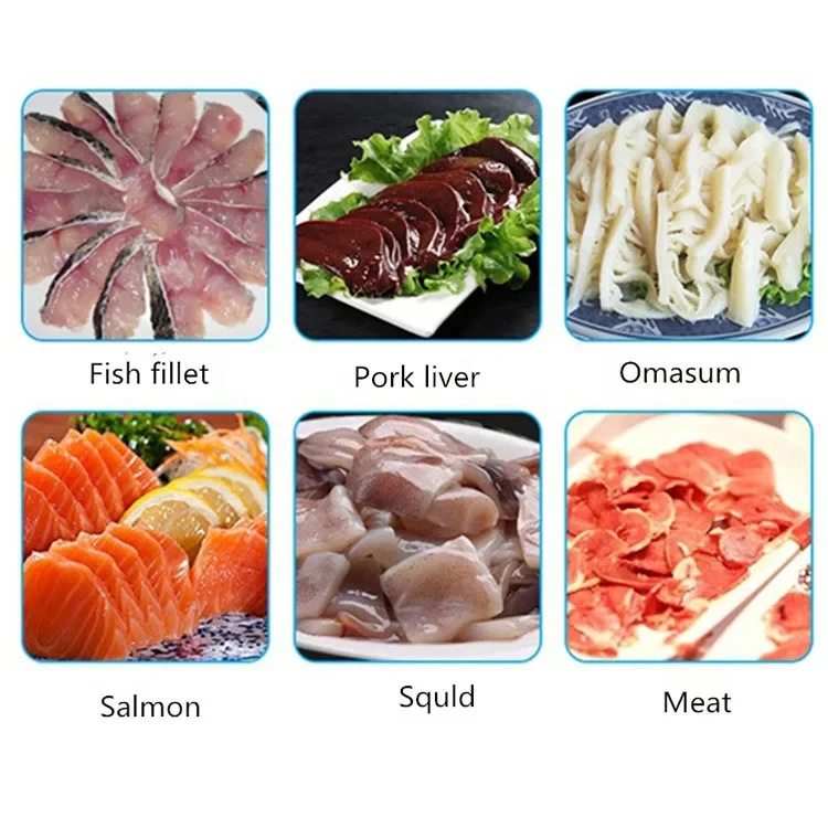 Automatic Cod Anchovy Trout Salmon Catfish Tilapia Fish Smoke Sashimi Slice Cut Slicer Fillet Machine Price