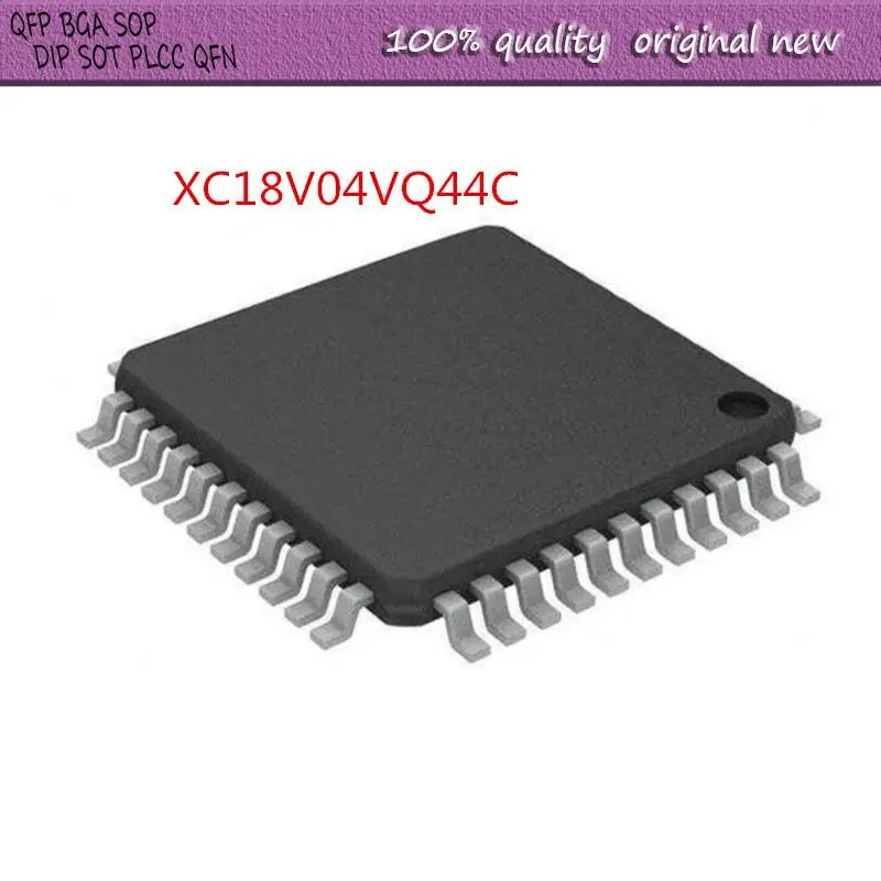 NEW   1PCS/LOT   XC18V04VQ44C XC18V04-VQG44C   XC18V04VQ44   XC18VQ04  TQFP-44