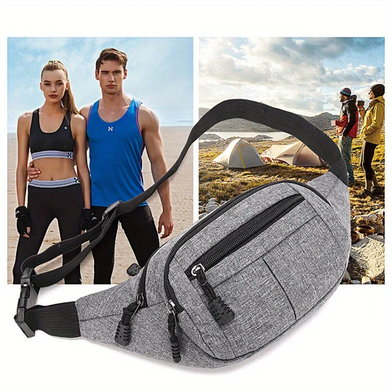 Men's Nylon Chest Fanny Pack