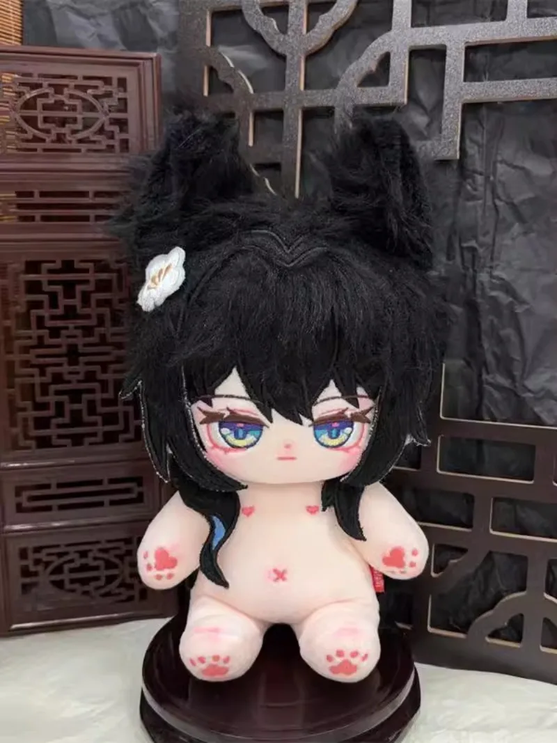 Game Anime Honkai: Star Rail Cosplay 20cm Ruan Mei Soft Plush Adorable Embroidery Doll Toy Skeleton Plush Collect Gift