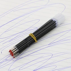 Press Ballpoint Pen Refill 0.7 Mm Pen Holder Neutral Pencil Black Blue Red 20pcs Optional Office School Stationery Accessories