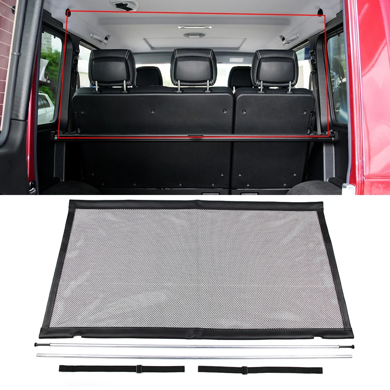 For  Mercedes-Benz G-Class W463  W464 trunk pet fence safety isolation protective net interior protection accessories