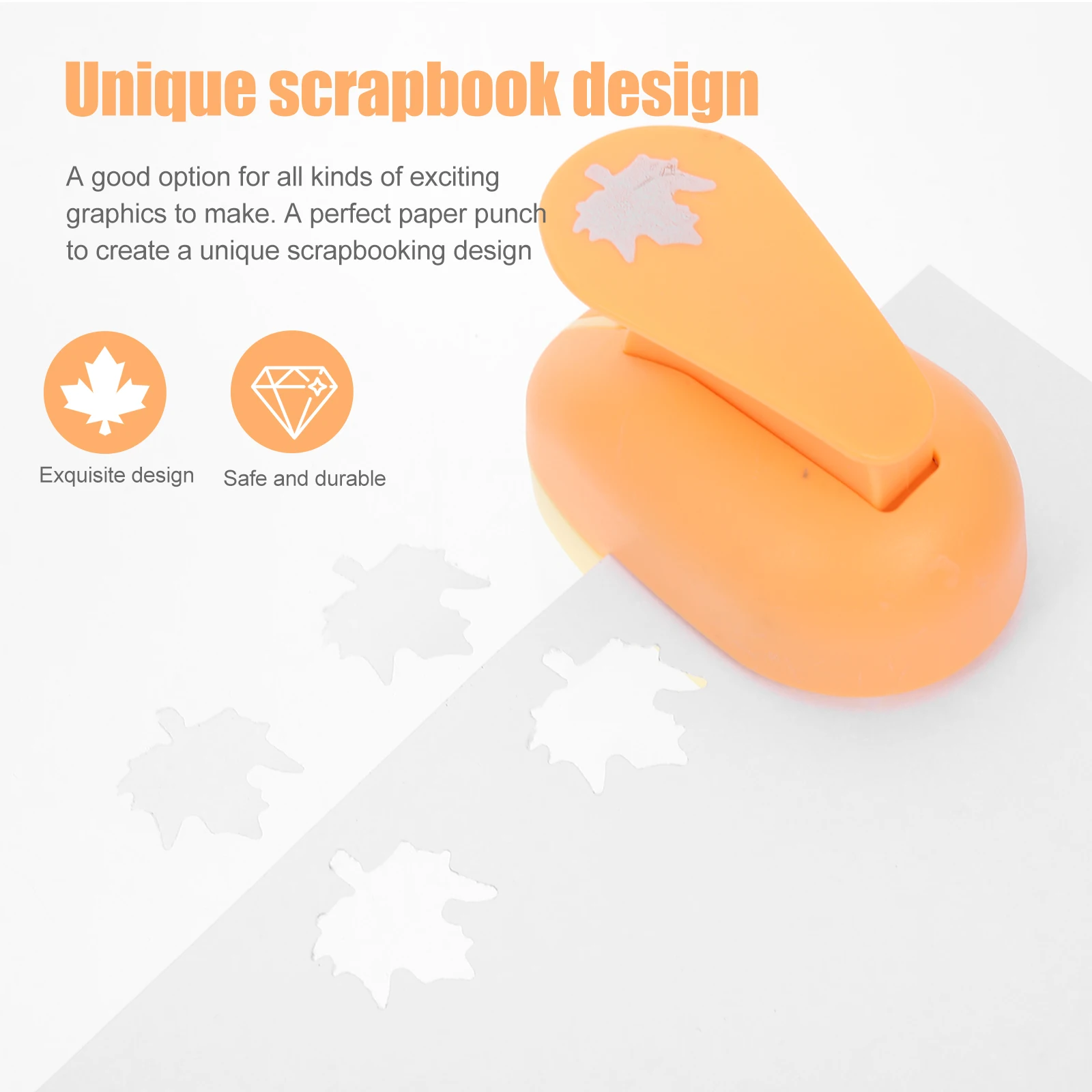 Leuke Embossing Apparaat Kind Scrapbooking Perforator Plastic Papier Puncher Craft
