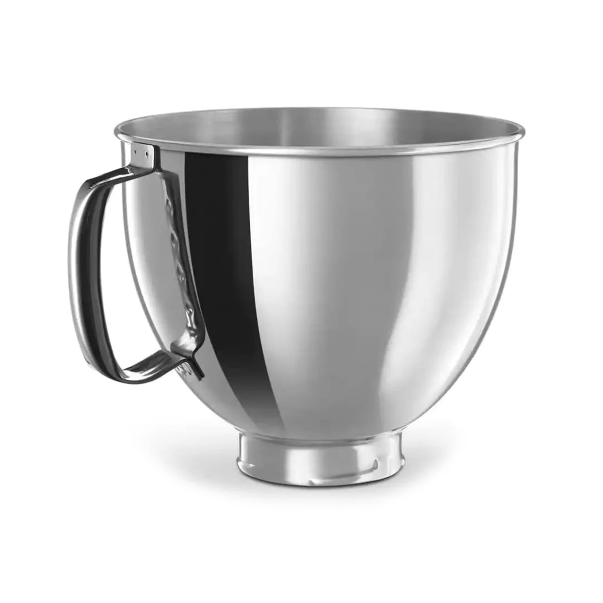 Stainless Steel Bowl for Classic&Artisan Series 4.5-5 QT Tilt-Head Mixer, 5 Quart 304 Stainless Steel Bowl