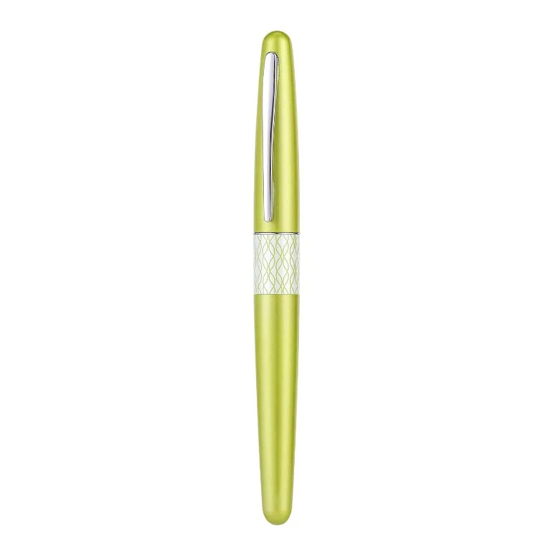 Japan PILOT Tea 88G Fountain Pen&Ball Pen Brass Pen Holder Writing Signature Office pluma Green Japanese Ballpoint Pens Writing